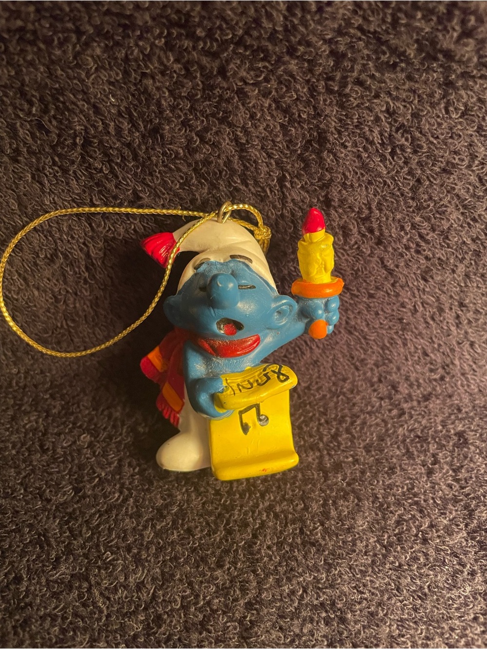 Vintage 1980’s Smurfette & Smurf Figure
Set Christmas Theme / Ornament - Picture 3 of 7